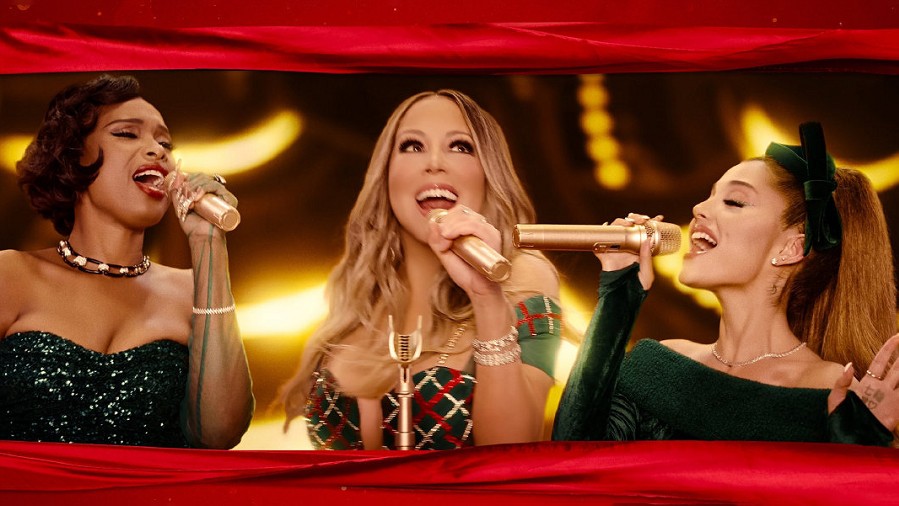 Mariah Carey、Ariana Grande、Jennifer Hudson - Oh Santa!(Official Music Video)