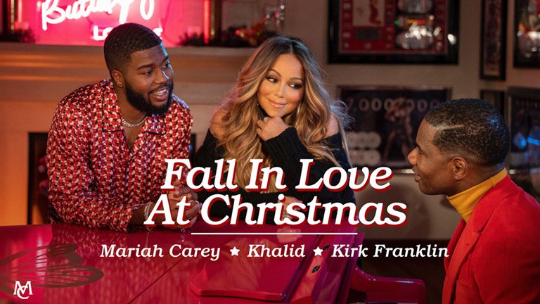 Mariah Carey、Khalid、Kirk Franklin - Fall in Love at Christmas